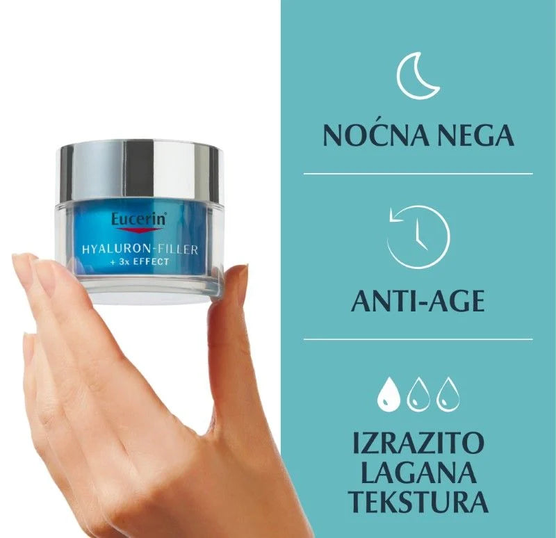 Eucerin Hyaluron-Filler noćni Hidro booster 50ml