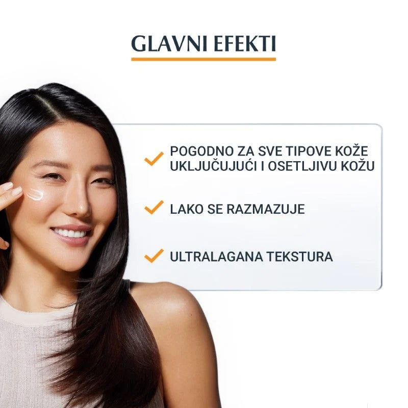 Eucerin hydro-protect ultralagani fluid za zaštitu lica od sunca spf 50+ 50ml