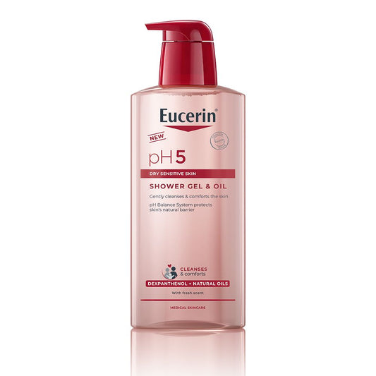 Eucerin pH5 gel i ulje za tuširanje 400ml