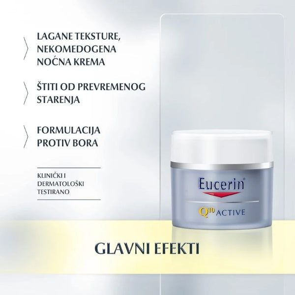 Eucerin Q10 ACTIVE Noćna Krema 50 ml