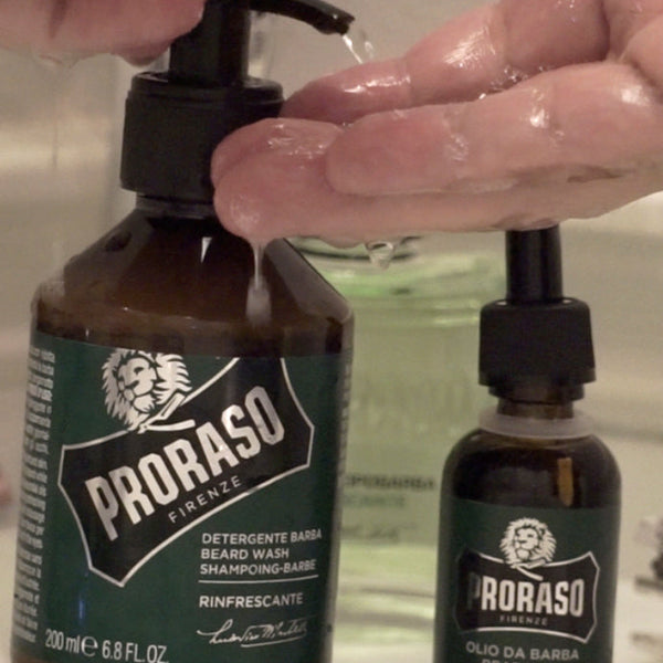 Proraso Šampon za bradu Refresh — Eukaliptus i mentol