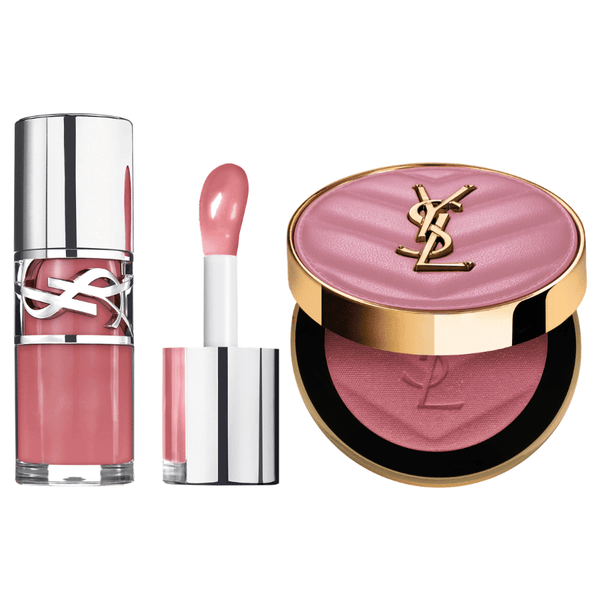 Yves Saint Laurent Make Me Blush poklon set (6 g + sjaj za usne 6 ml)