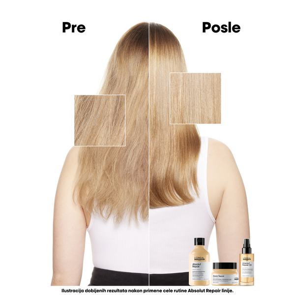 L'Oréal Professionnel Absolut Repair Molecular šampon 500ml (refil)