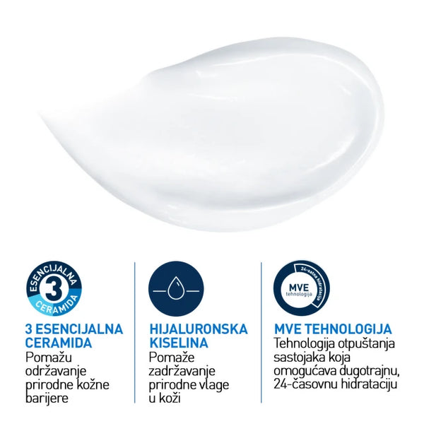 CeraVe Hidratantna krema za suvu do vrlo suvu kožu 340 ml