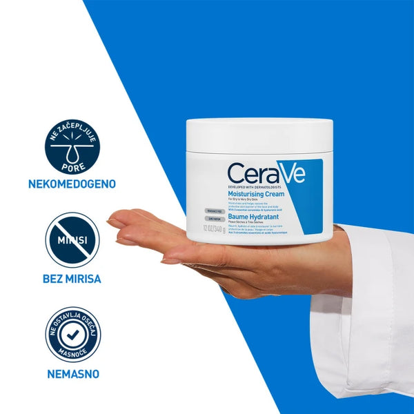 CeraVe Hidratantna krema za suvu do vrlo suvu kožu 340 ml