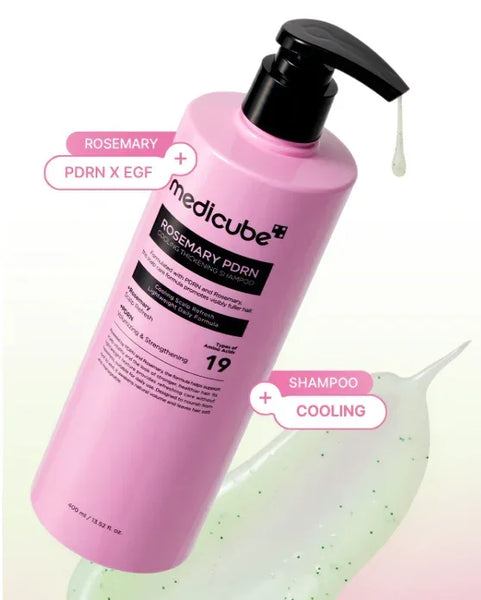 Medicube Rosemary PDRN Cooling Thickening Shampoo