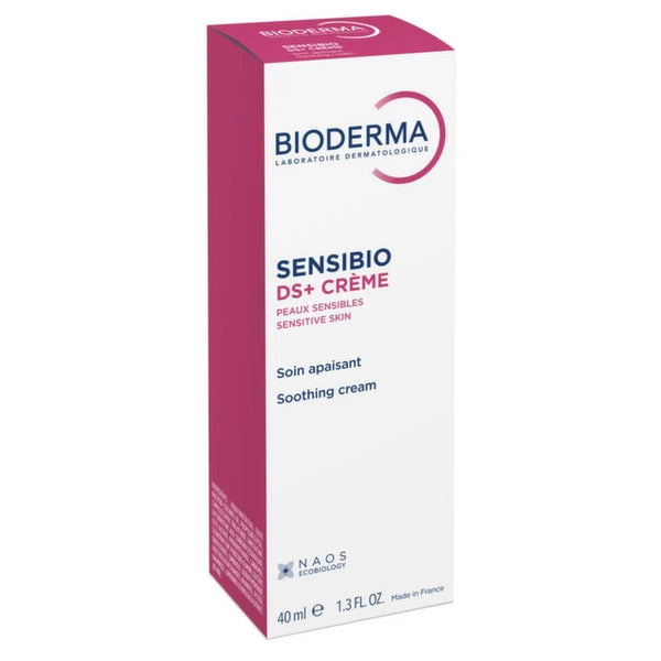 Bioderma SENSIBIO DS+ krema / Umirujuća krema za lice protiv crvenila i skvama, 40ml