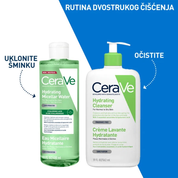 CeraVe Hydrating Micellar Water 400ml