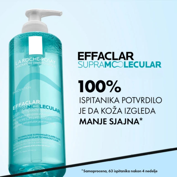 La Roche-Posay Effaclar Supramolecular Gel za čišćenje – 400 ml