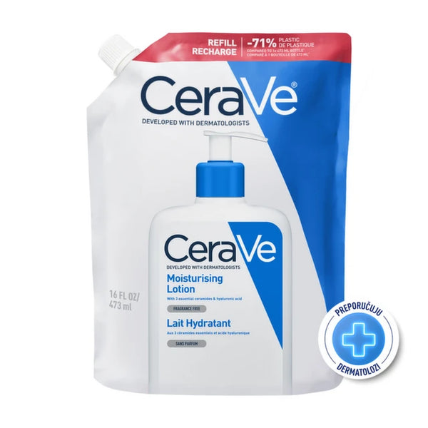 CeraVe Hidratantni losion za suvu do vrlo suvu kožu, 473 ml Refill