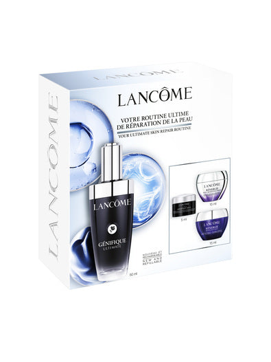 Lancôme Mixed Lines Face Care Set Génifique Serum 50ml + Krema za Oči 5ml + Rénergie H.P.N. 300-Peptide Krema 15ml