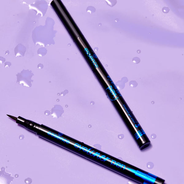 Essence Eyeliner Pen Waterproof 01 vodootporan ajlaner u olovci