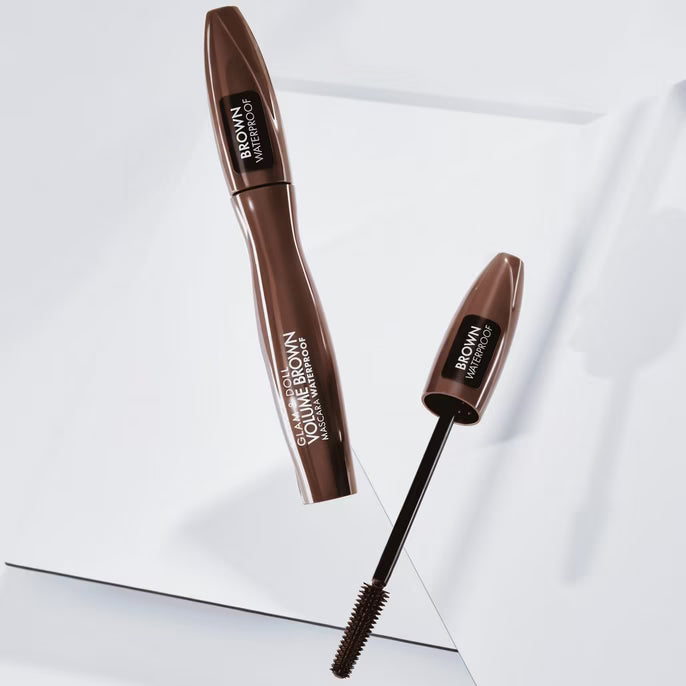 catrice glam and doll volume brown mascara waterproof