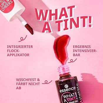 Essence What A Tint! Lip & Cheek Tint Rumenilo 01