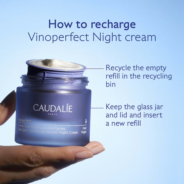 Caudalie Vinoperfect Noćna krema – Refill (50 ml)