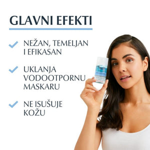 Eucerin Dermatoclean Micelarna Voda za Oči 125 ml