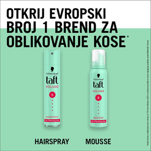 Schwarzkopf Taft Pena za volumen kose sa kolagenom