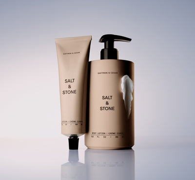 SALT&STONE Saffron & Cedar losion za telo