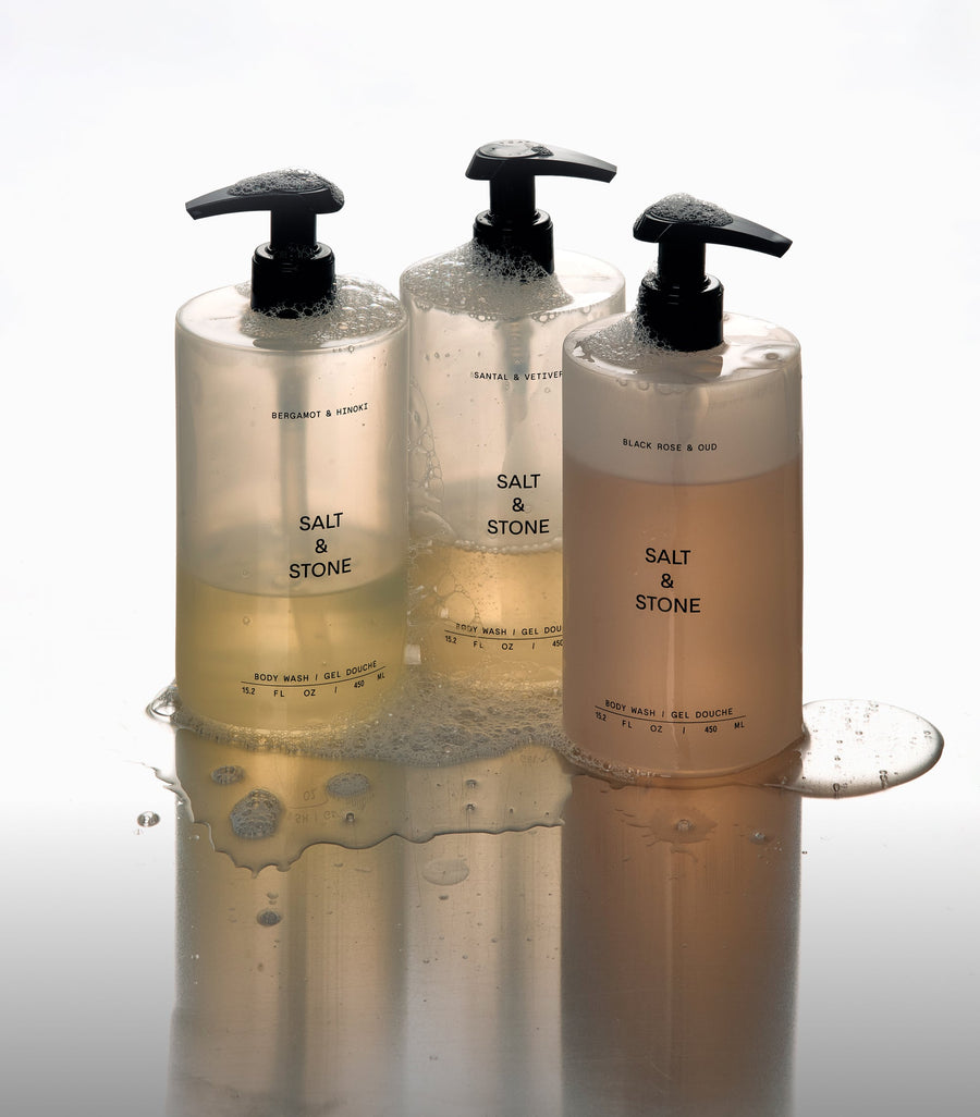 Salt & Stone Body Wash (Neroli & Basil)