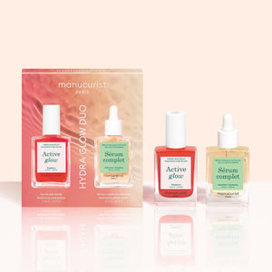 Manucurist Hydra Glow Duo (Active™ Glow Raspberry + Complete Serum)
