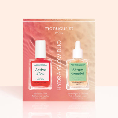 Manucurist Hydra Glow Duo (Active™ Glow Raspberry + Complete Serum)