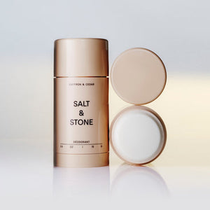 Salt & Stone Deodorant Extra Strength (Saffron & Cedar)