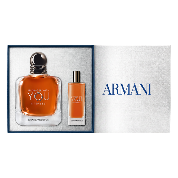 Armani Emporio Stronger With You Intense poklon set (100 ml + 15 ml)