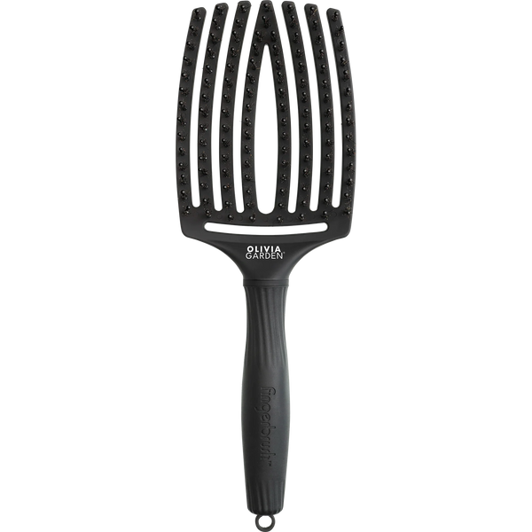 Olivia Garden Fingerbrush Black / L