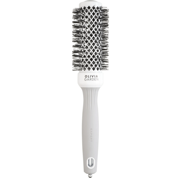 Olivia Garden Expert Blowout Shine White & Grey 35 mm