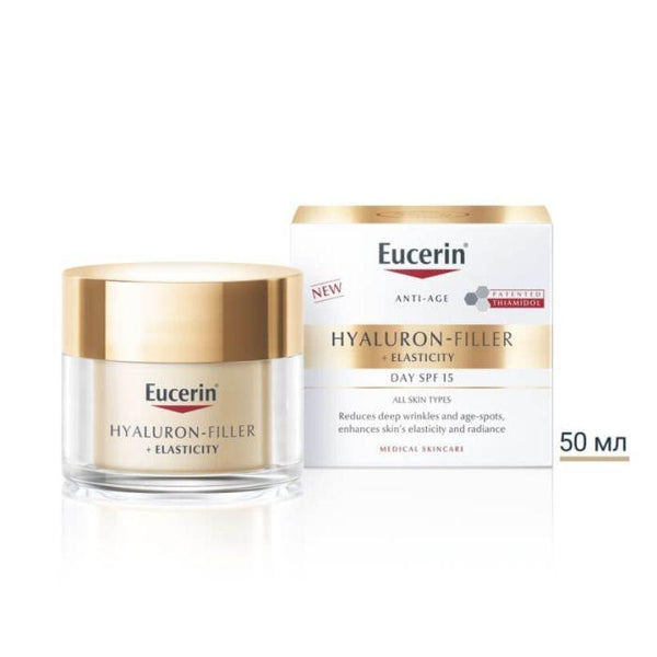 Eucerin Hyaluron-Filler + Elasticity Dnevna krema SPF15 (za zrelu kožu)