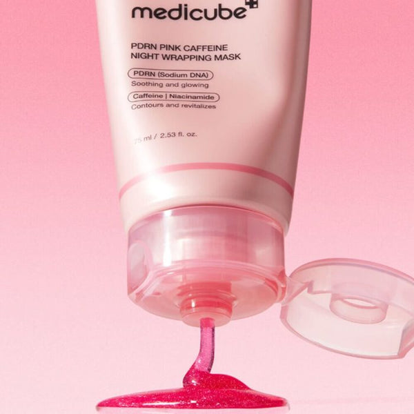 Medicube PDRN Pink Caffeine Night Wrapping Mask