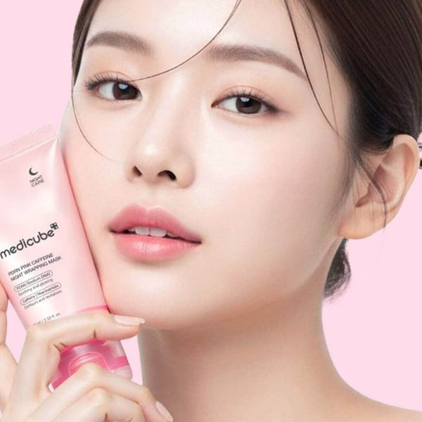 Medicube PDRN Pink Caffeine Night Wrapping Mask