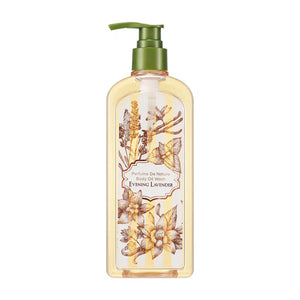 Nature Republic Perfume De Nature Body Oil Wash Evening Lavender 345ml