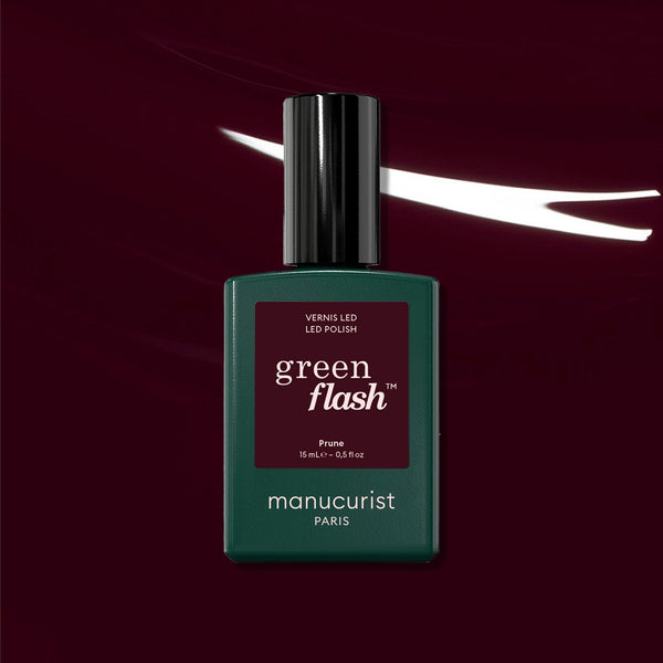 Manucurist Green Flash™ LED gel lak za nokte 15 ml – Prune