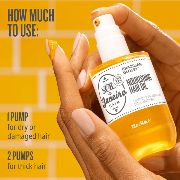 Sol De Janeiro Brazilian Glossy Nourishing Anti-Frizz Hair Oil
