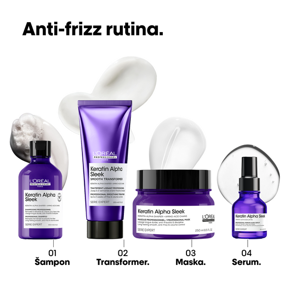 L'Oréal Professionnel Keratin Alpha Sleek Serum za kosu 50ml