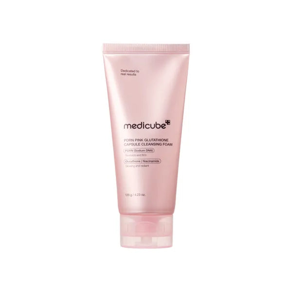 Medicube PDRN Pink Glutathione Capsule Cleansing Foam