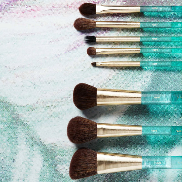 Nabla Aquamarine Essential Brush Set