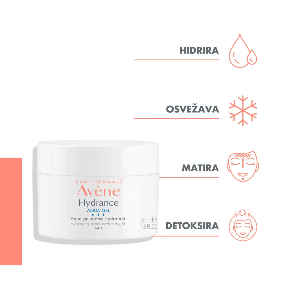 Avene Hydrance Aqua gel 50 ml