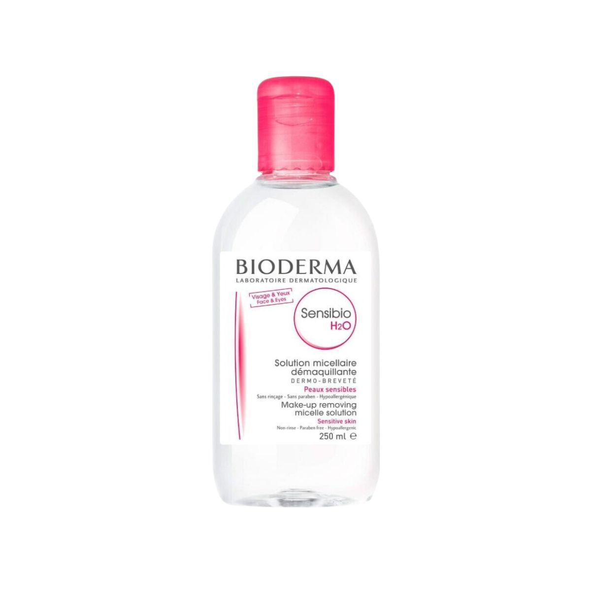 Bioderma SENSIBIO H2O / Micelarni rastvor za osetljivu kožu, 250 mL