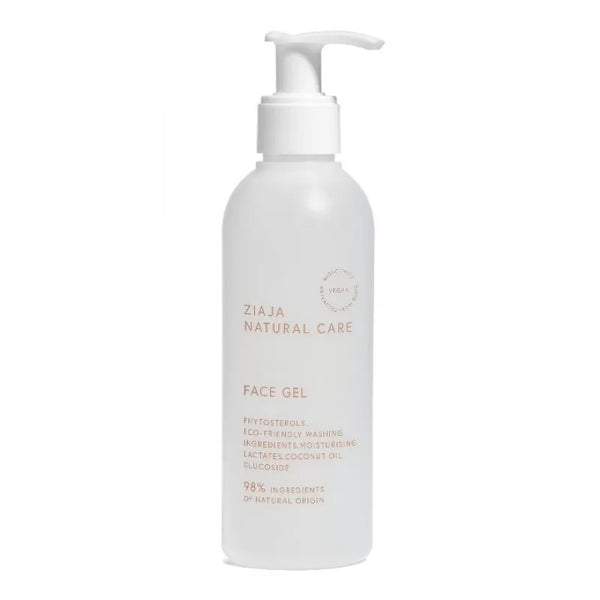 ZIAJA Gel za čišćenje lica Natural Care 190 ml