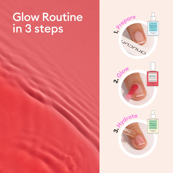 Manucurist Active Shine Manucure Set u baršunastoj torbici (praznična edicija)