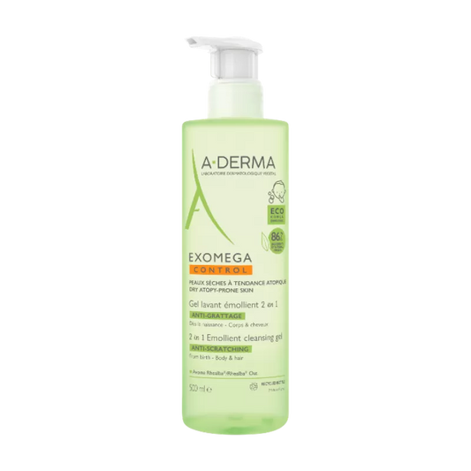 A-Derma Exomega Control gel za pranje 2u1 500 ml