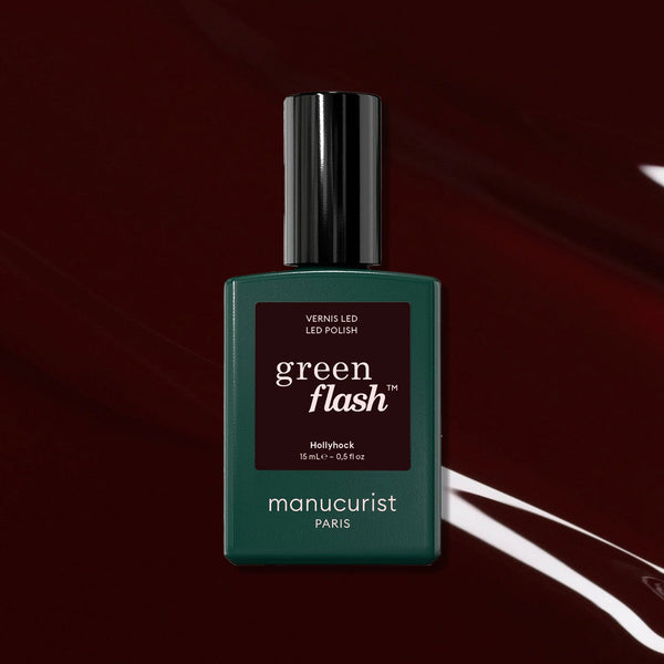 Manucurist Green Flash™ LED gel lak za nokte 15 ml – Hollyhock
