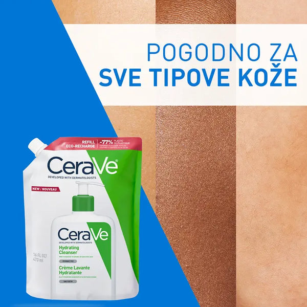 CeraVe Emulzija za čišćenje normalne i suve kože 1000ml