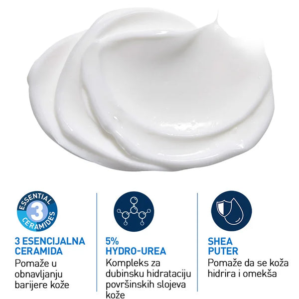 CeraVe Intenzivna hidratantna krema, 340 g