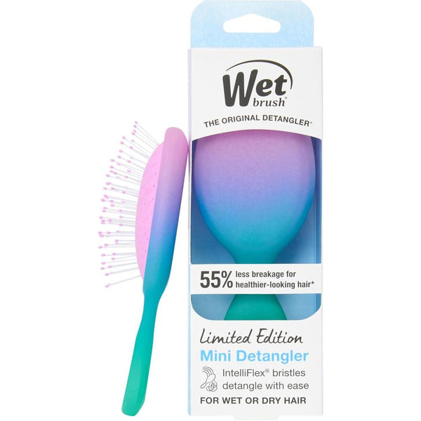 Wet Brush Mini Detangler Electric Sky - Purple