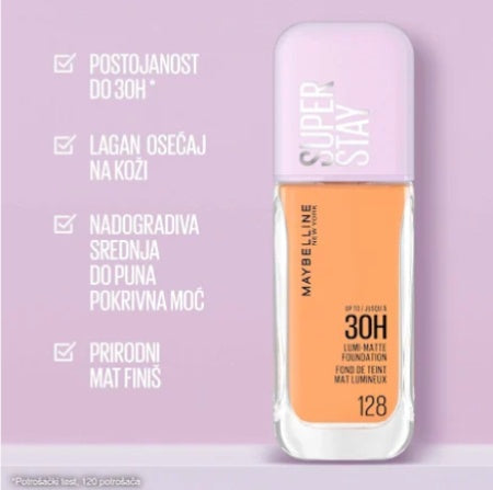 Maybelline Super Stay Lumi‑Matte Tečni Puder