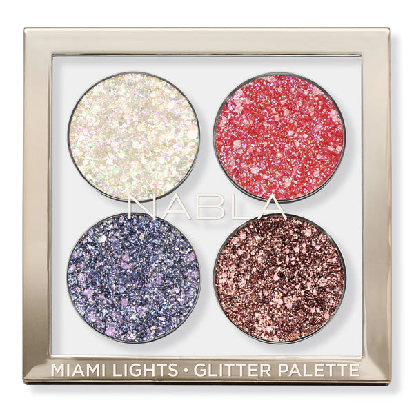 Nabla Miami Lights Glitter Palette