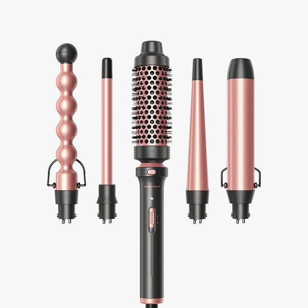 Wavytalk Multi Curl 5-in-1 Curling Wand Set